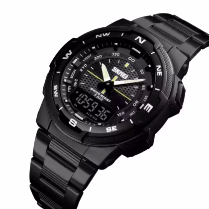 Skmei-1370 Fashion Man Style Reloj Analog Digital Dual Time Alarm Watches For Man